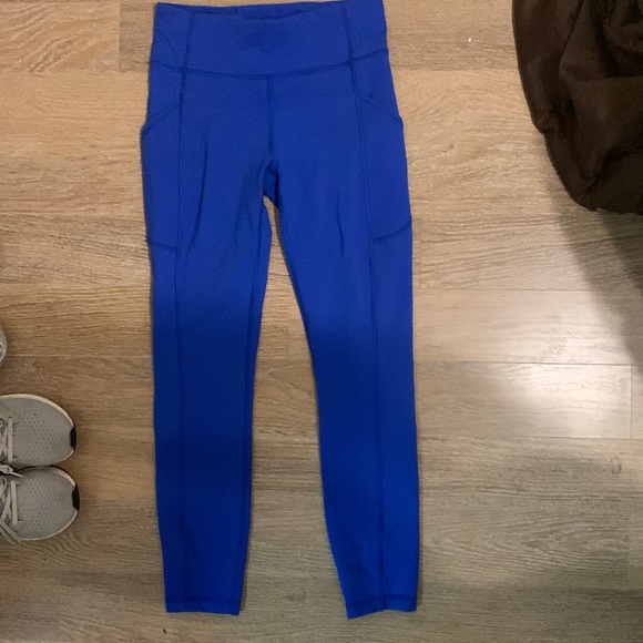 Blue lululemon leggings - Picture 1 of 4